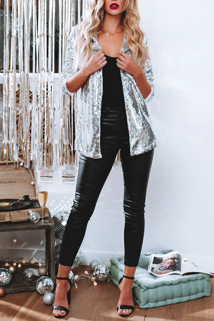 Echoarchiv | Pailletten Blazer