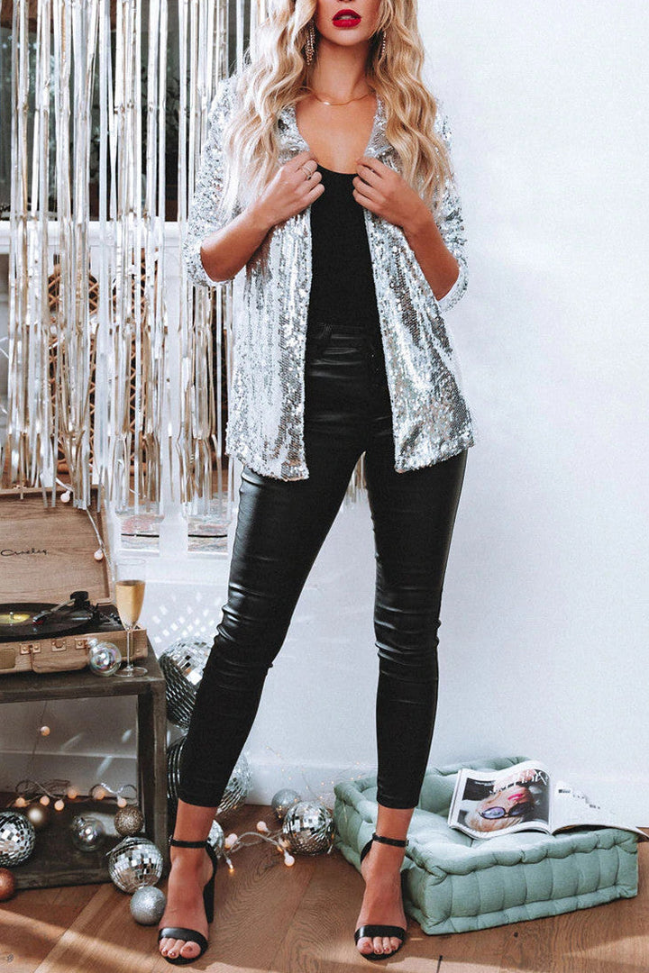 Echoarchiv | Pailletten Blazer