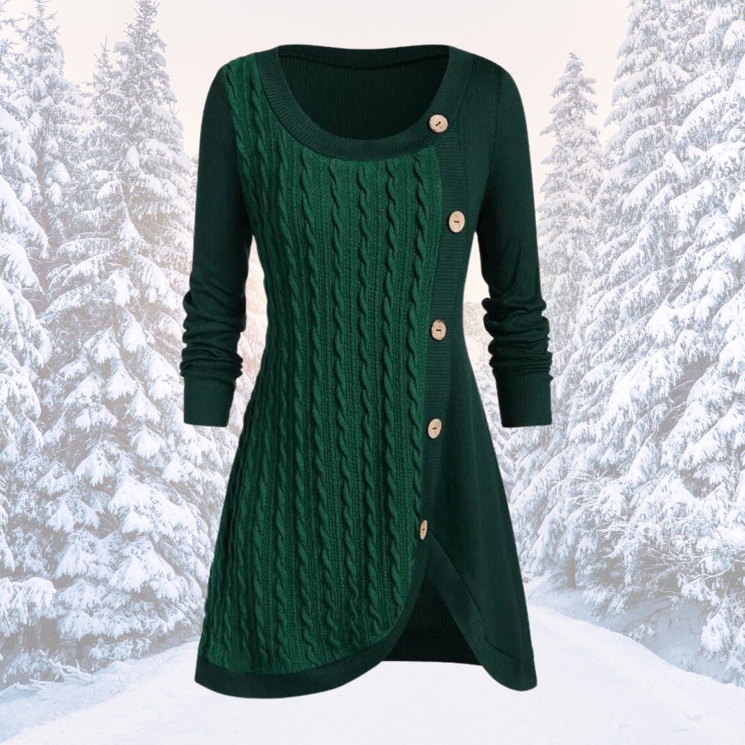Echoarchiv | Warmer und Eleganter Strickkleid