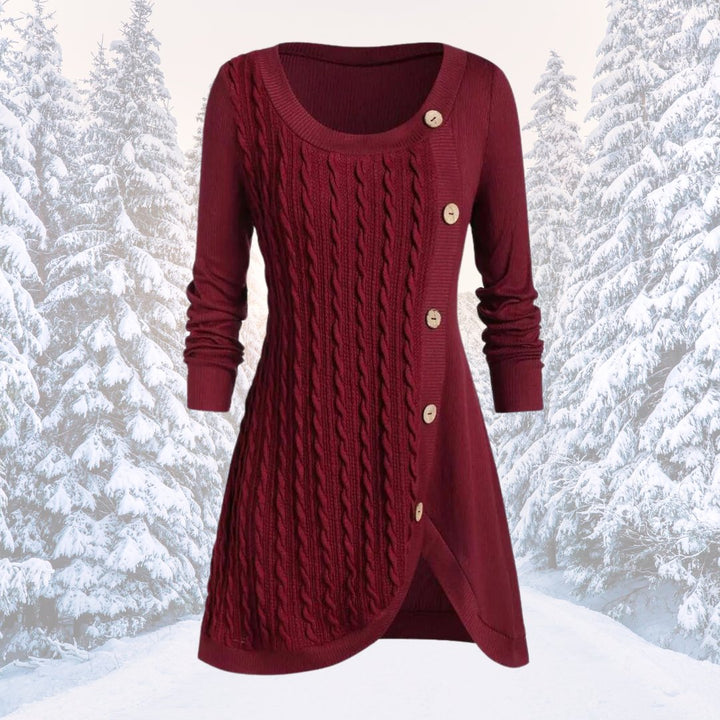 Echoarchiv | Warmer und Eleganter Strickkleid