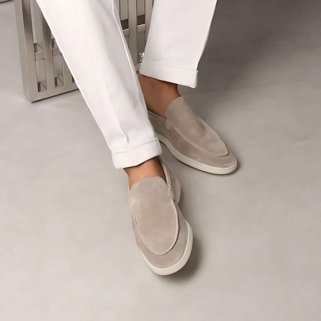 Echoarchiv | Hochwertige Herren Loafer Aus Wildleder