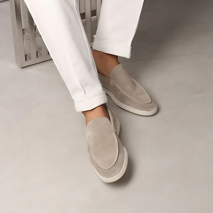 Echoarchiv | Hochwertige Herren Loafer Aus Wildleder