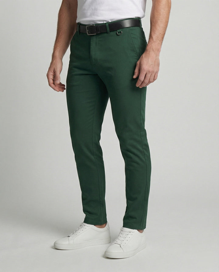Herren Chinohose Slim Fit bequem – Alveron