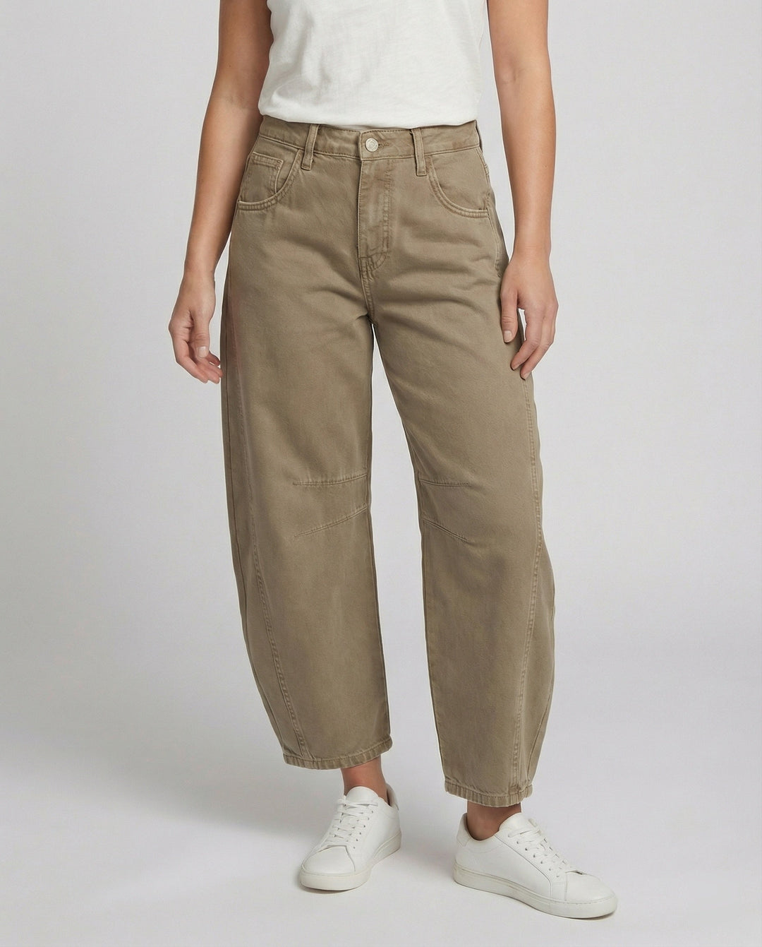 Echoarchiv | Damen Trendy Weite-Bein Hose Denim
