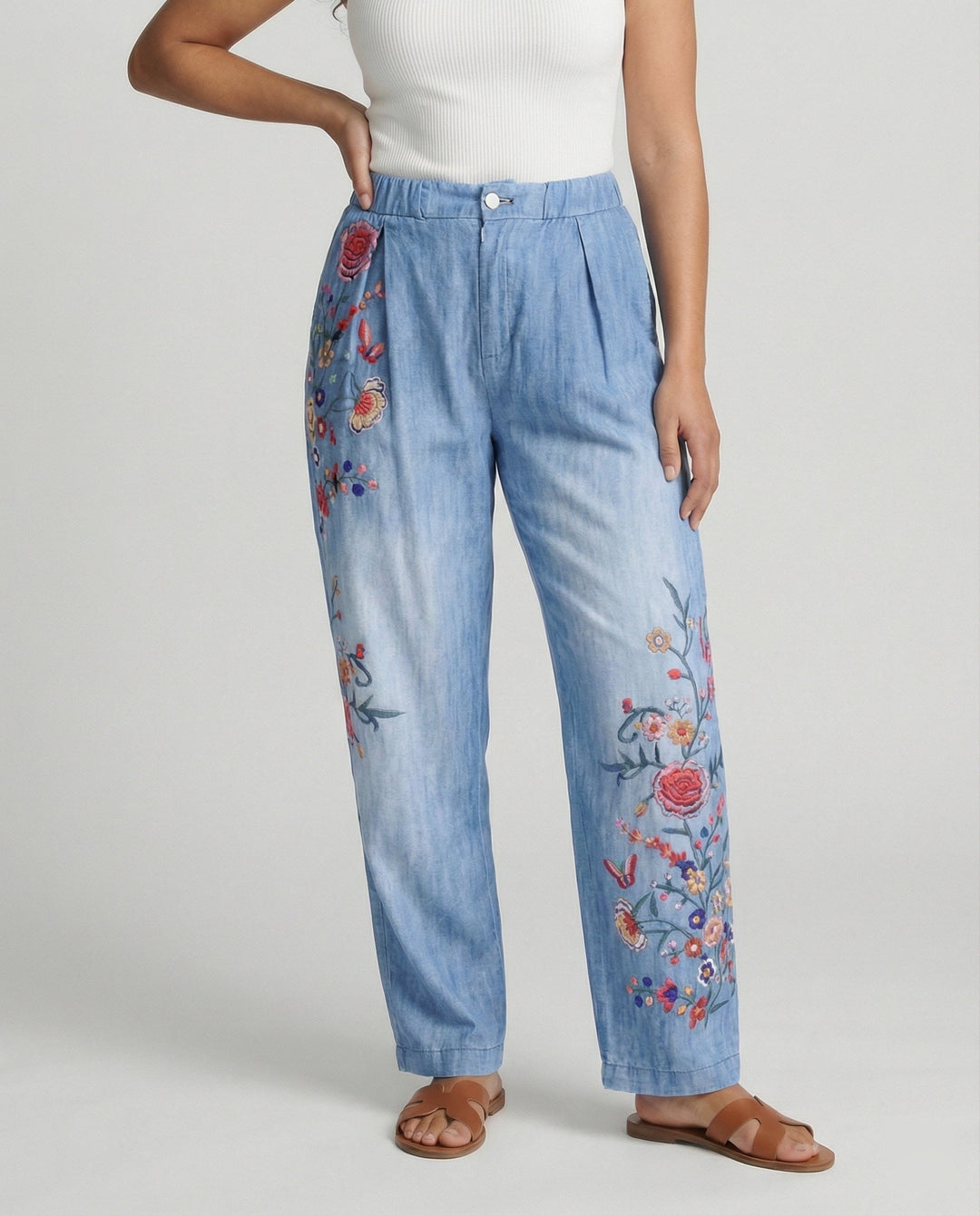 Echoarchiv | Floral Print Lockere JEchoarchivnshose für Frauen