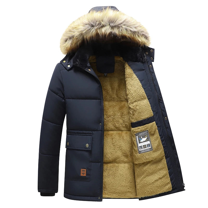Echoarchiv | Herren Parka Wintergefüttert