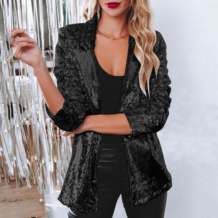 Echoarchiv Pailletten-blazer