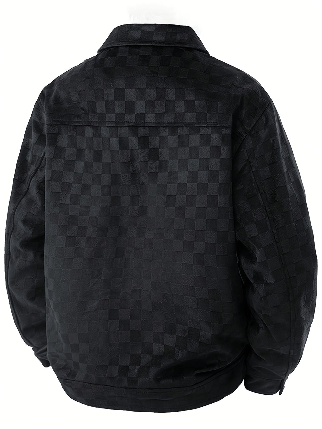 Echoarchiv | Karierte Wildlederjacke