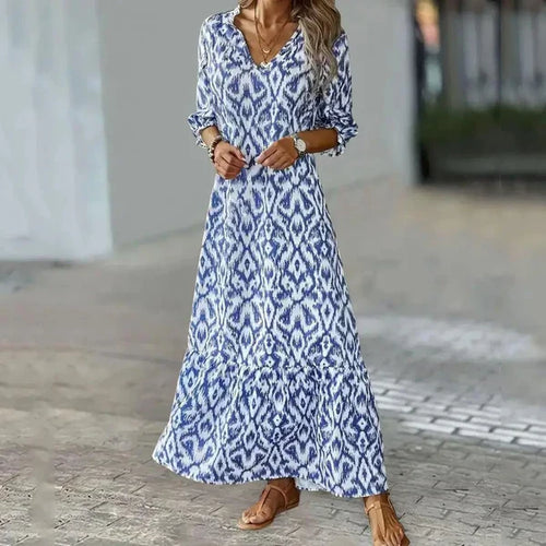 Echoarchiv | Maxikleid mit Halben Ärmeln