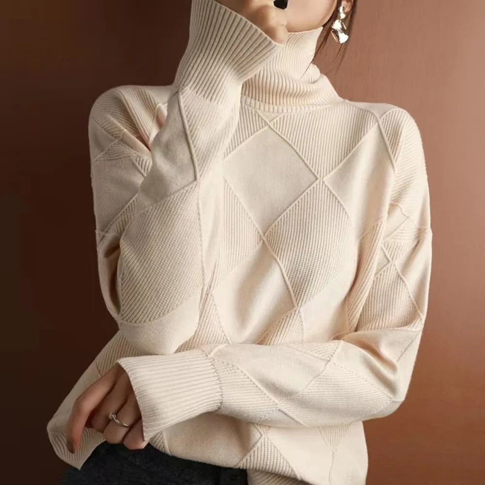 Echoarchiv - Damen Rollkragenpullover