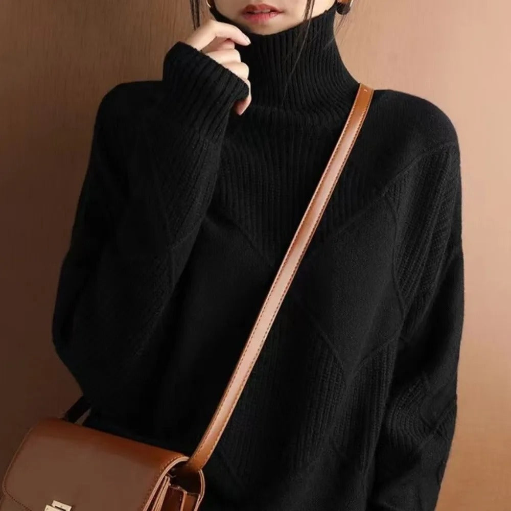 Echoarchiv - Damen Rollkragenpullover