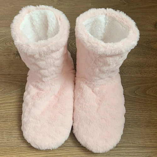 Echoarchiv | Memory Foam Hausschuhe Mit Fell Und Thermofunktion In Stiefelettengröße