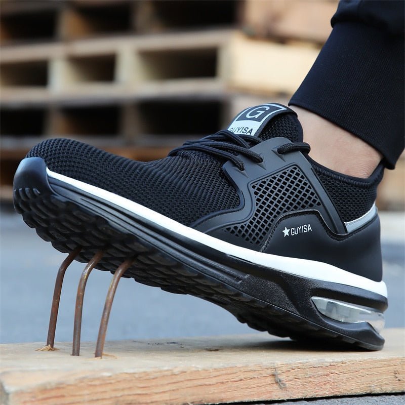 Arbeitsschuhe mit Stahlkappe | Orthopädische Sneaker Frauen – Seravelle