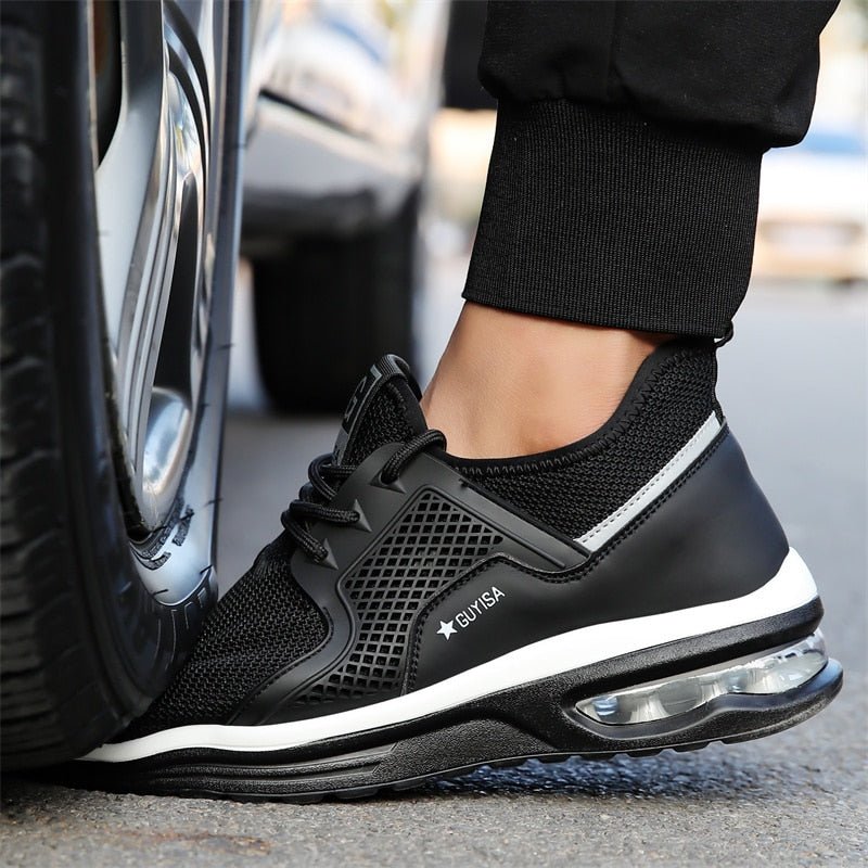 Arbeitsschuhe mit Stahlkappe | Orthopädische Sneaker Frauen – Seravelle