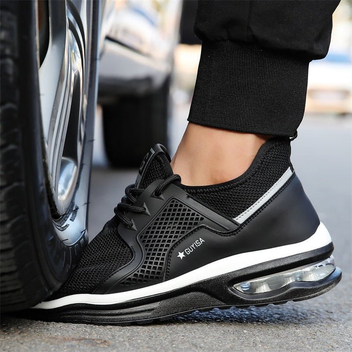 Arbeitsschuhe mit Stahlkappe | Orthopädische Sneaker Frauen – Seravelle