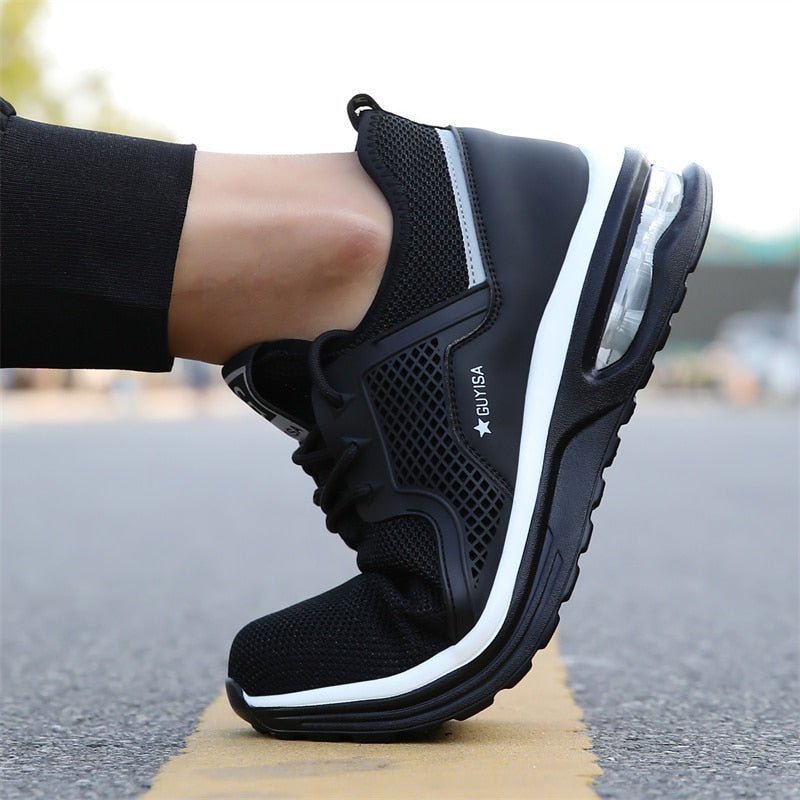 Arbeitsschuhe mit Stahlkappe | Orthopädische Sneaker Frauen – Seravelle