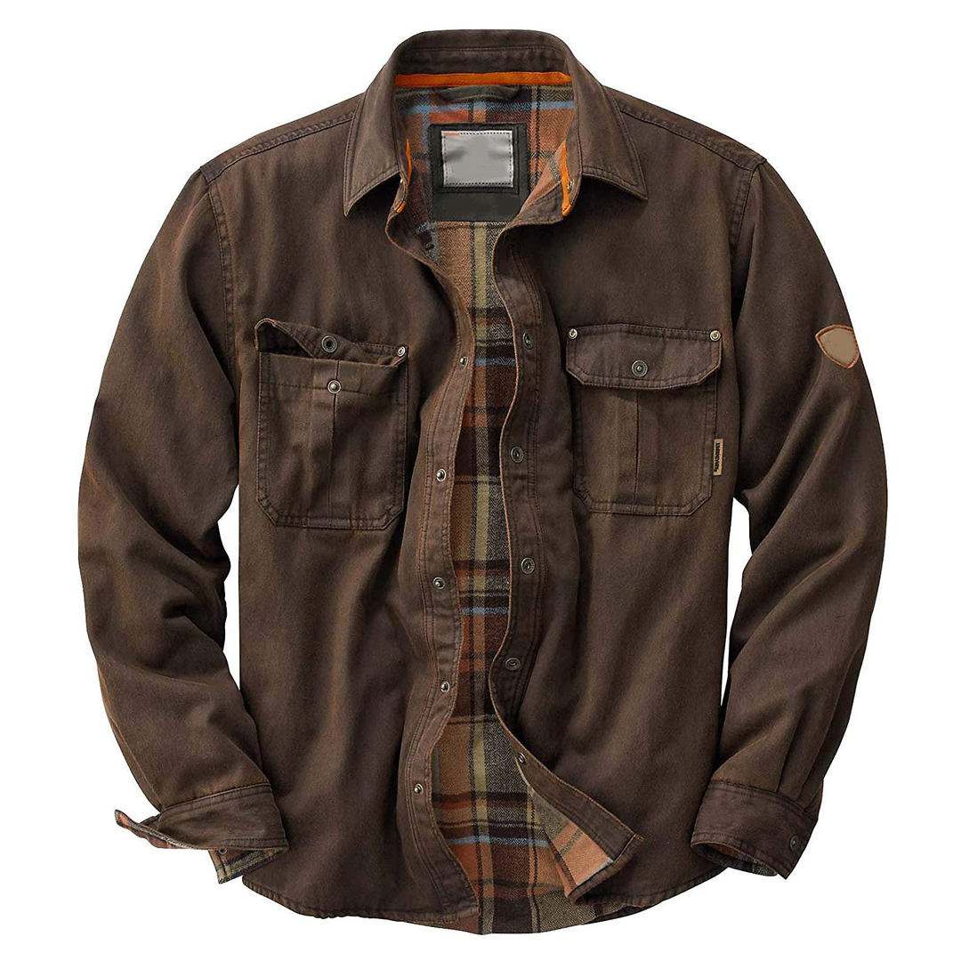 Echoarchiv | Herren All-SEchoarchivson Wachs Truckerjacke - Strapazierfähige Oberbekleidung
