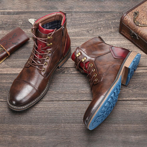 Echoarchiv Robuste Vintage-Herrenstiefel