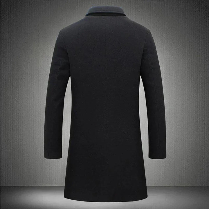 Echoarchiv | Herren Klassischer Maßanzug Mantel – Marineblau, Schwarz, Beige Optionen
