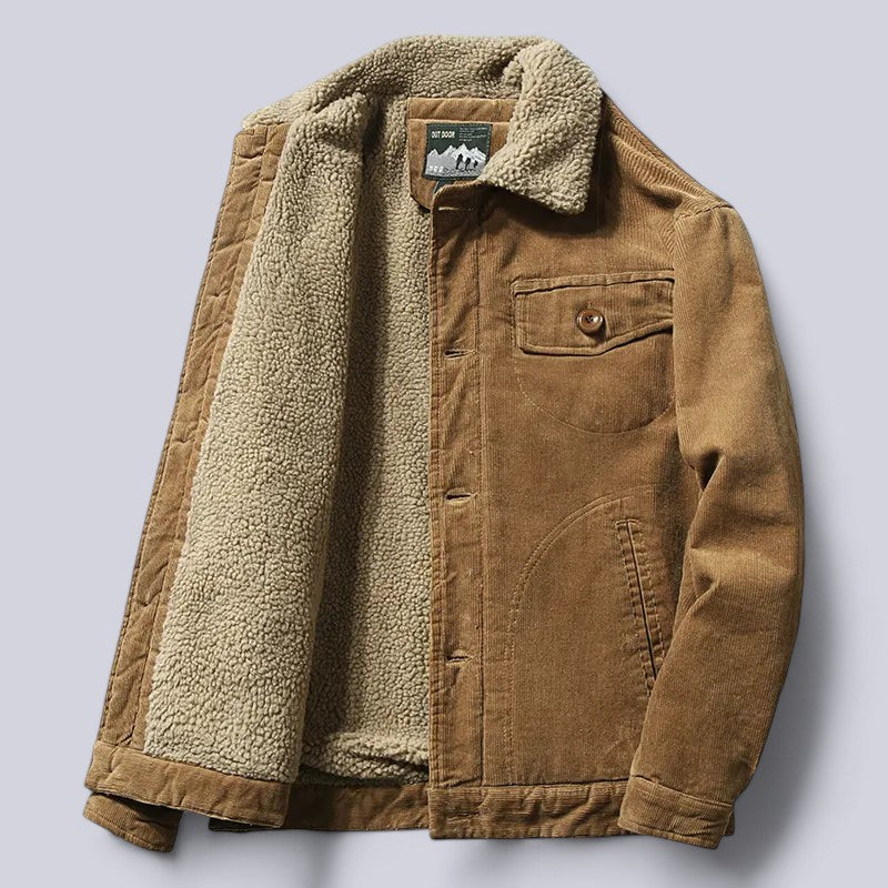 Echoarchiv | Herren Cordjacke Herbst mit weichem Innenfutter