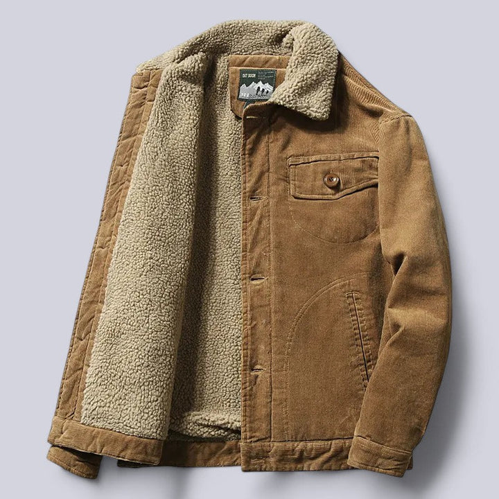 Echoarchiv | Herren Cordjacke Herbst mit weichem Innenfutter