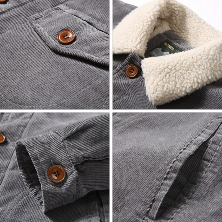 Echoarchiv | Herren Cordjacke Herbst mit weichem Innenfutter