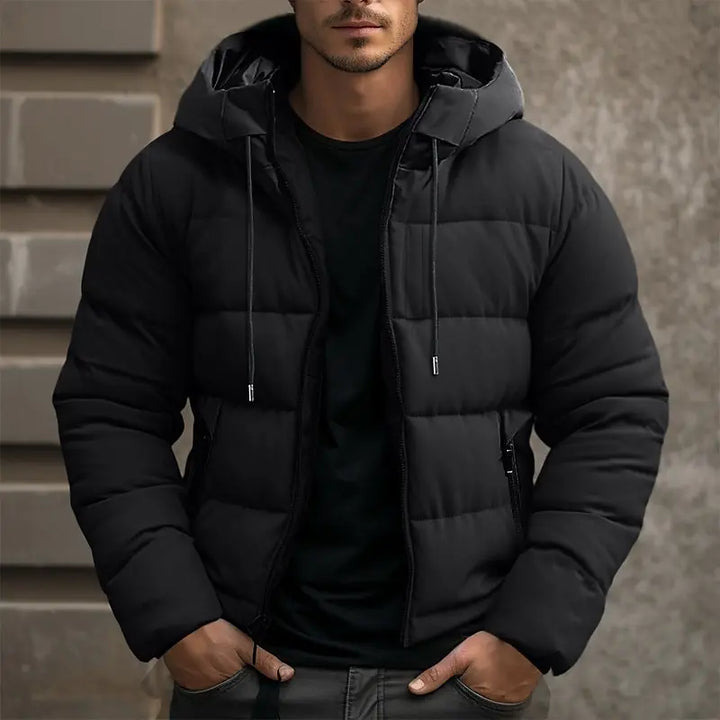 Echoarchiv | Herren Kapuzen Isolierter Pufferjacke für den Winter