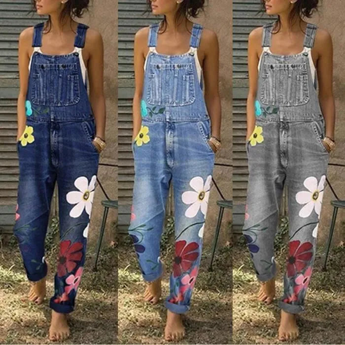 Echoarchiv | Ärmelloser Denim-Overall
