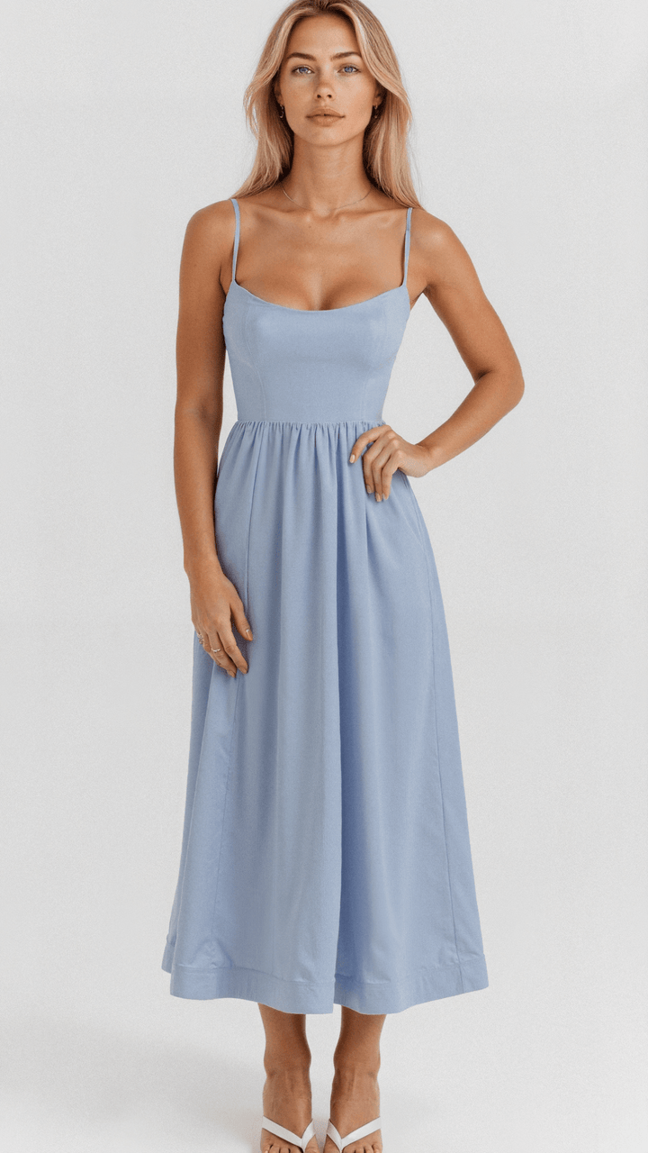 Echoarchiv | Elegantes Ärmelloses Midikleid für Damen
