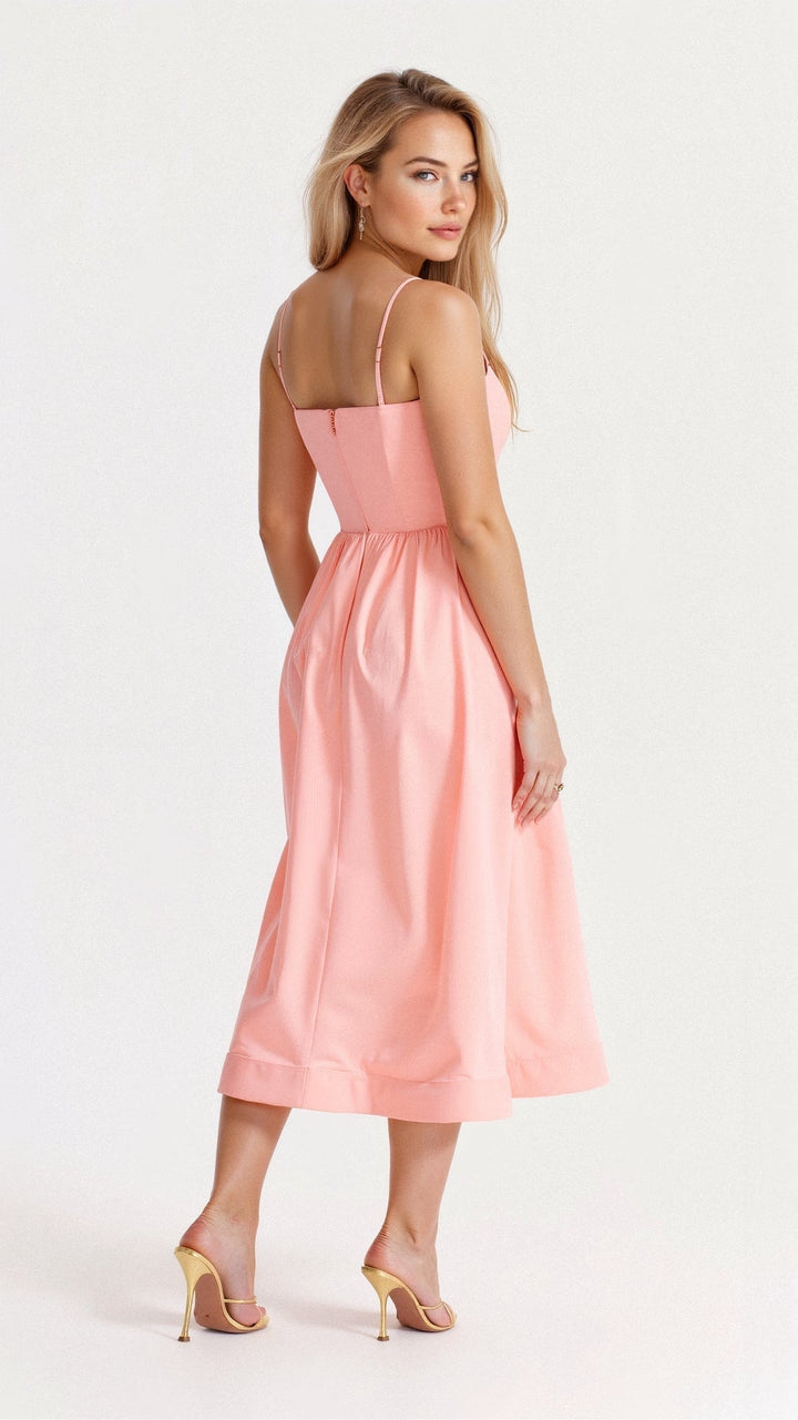 Echoarchiv | Elegantes Ärmelloses Midikleid für Damen