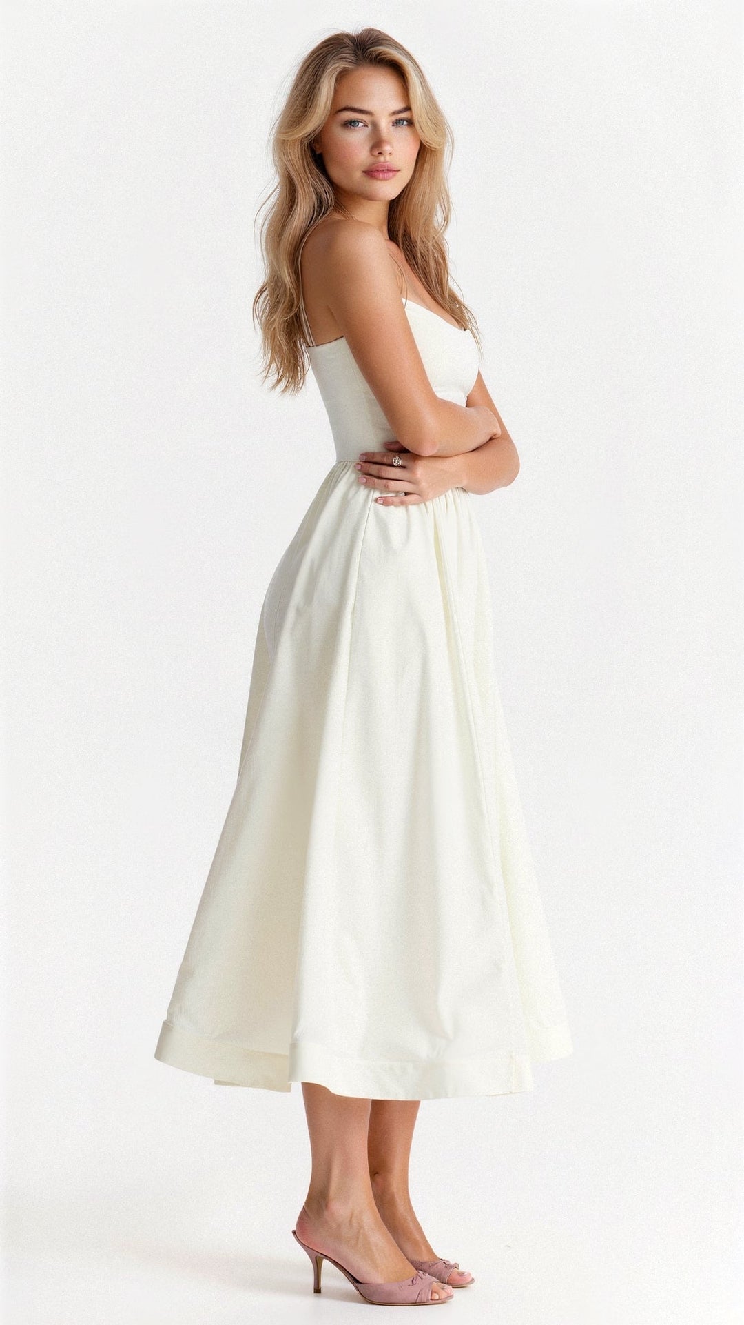 Echoarchiv | Elegantes Ärmelloses Midikleid für Damen