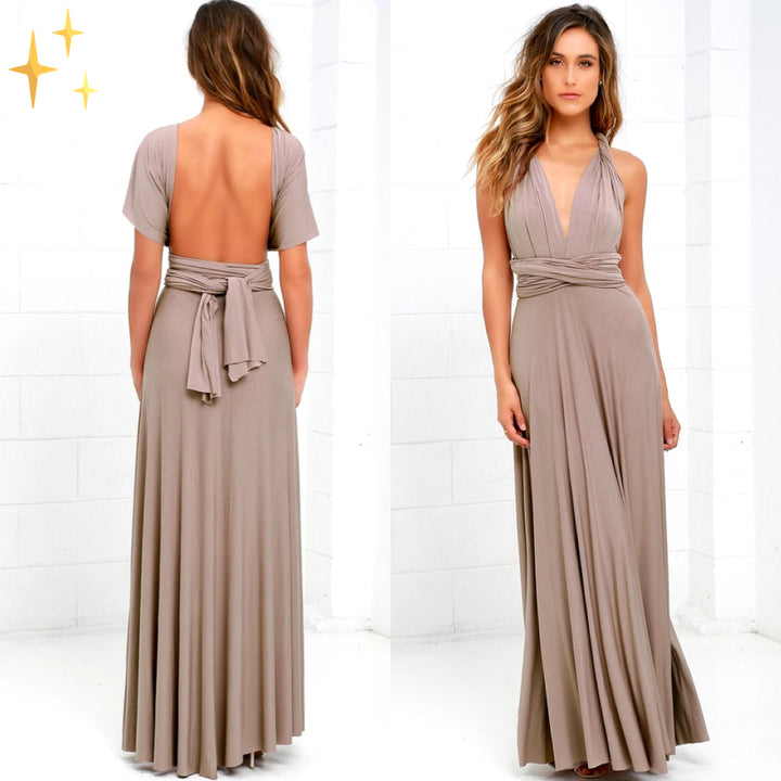Echoarchiv | Elegantes Baumwoll Wickelkleid