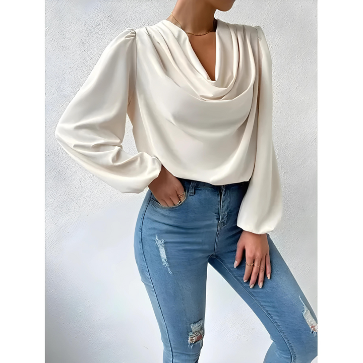 Echoarchiv | Elegante Satinbluse