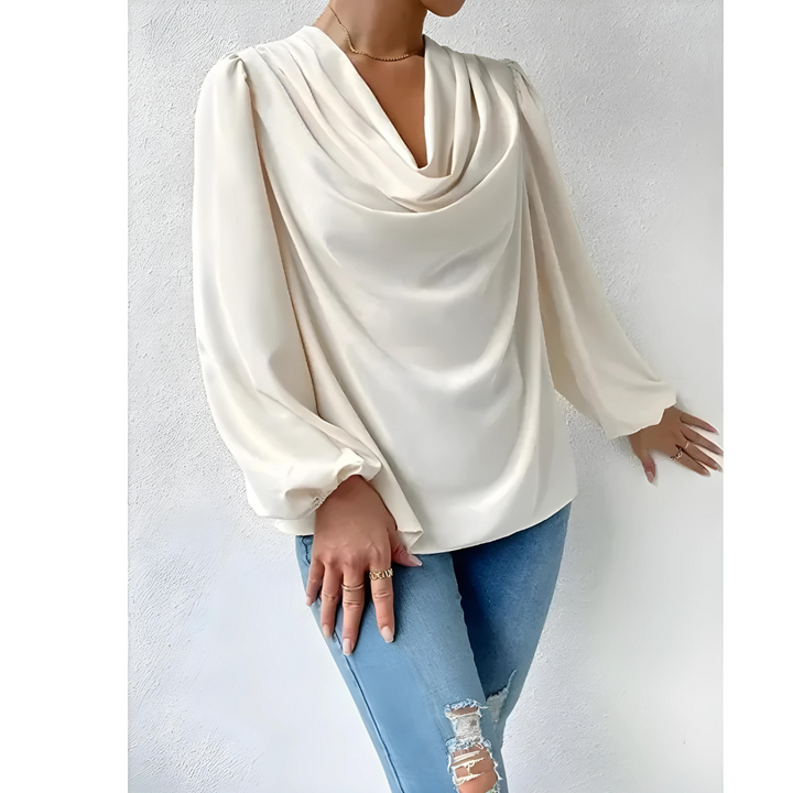 Echoarchiv | Elegante Satinbluse