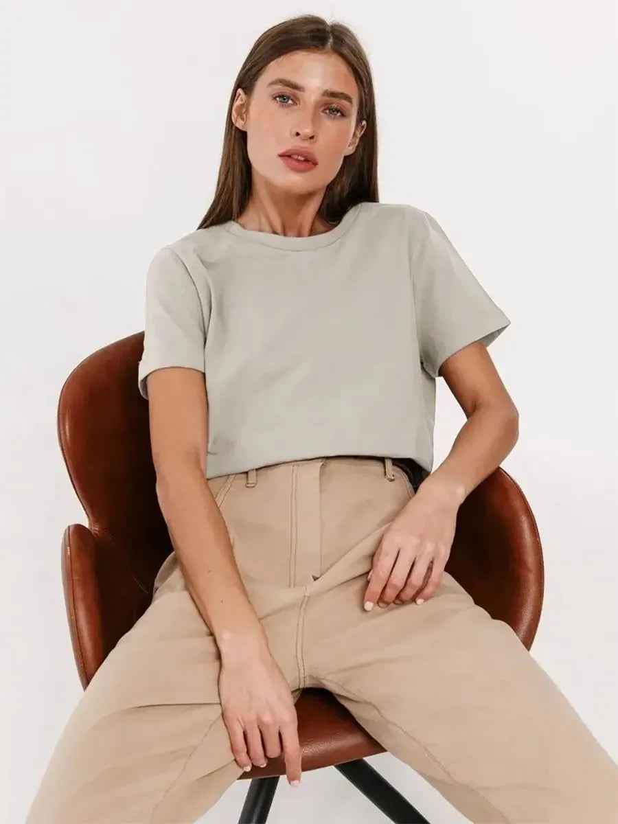 Echoarchiv | Klara Damen-T-Shirt Aus 100% Baumwolle