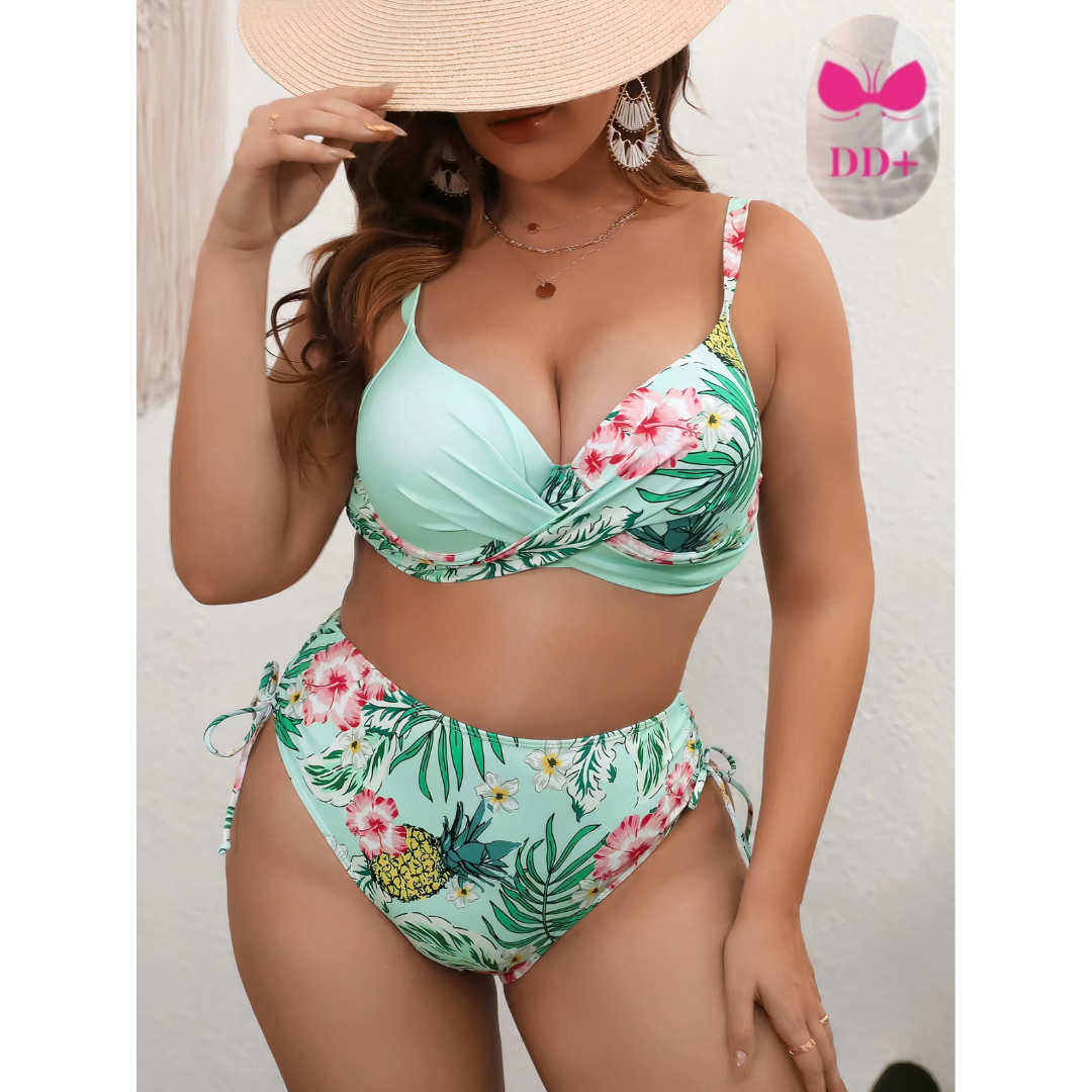 Echoarchiv | Plus Size Curvy Bikini Set