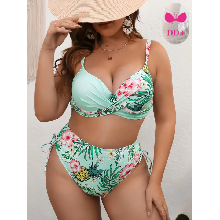 Echoarchiv | Plus Size Curvy Bikini Set