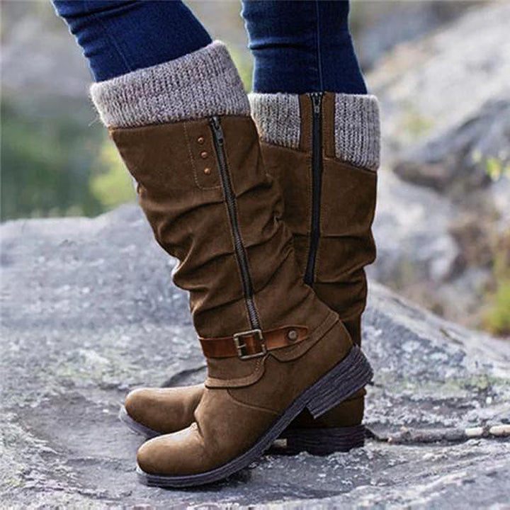 Echoarchiv | Orthopädische Stiefel Mit Flachem Absatz