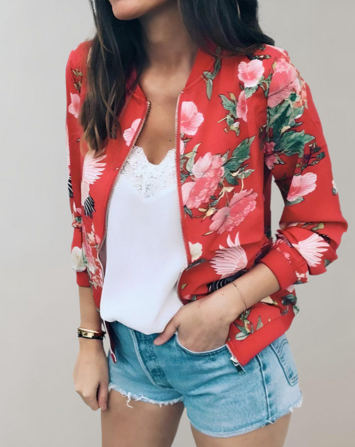 Echoarchiv | Stylische Blumenkimonojacke für Frauen