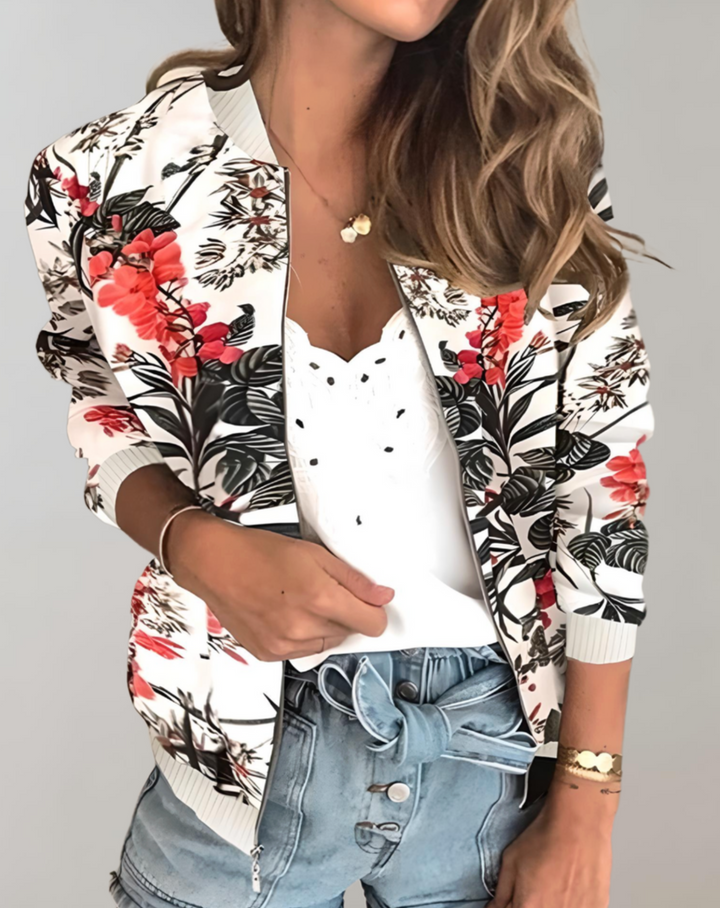 Echoarchiv | Stylische Blumenkimonojacke für Frauen