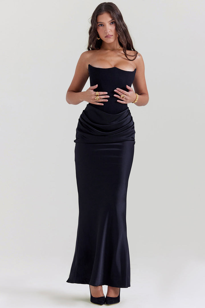 Echoarchiv | Elegante Strapless Korsettkleid