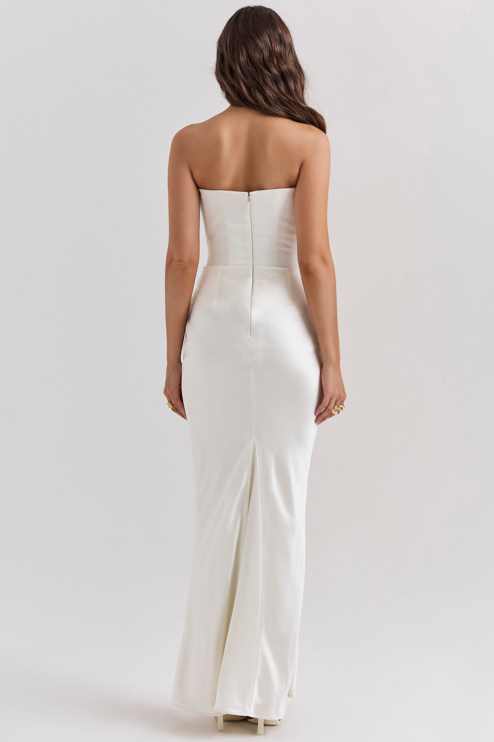 Echoarchiv | Elegante Strapless Korsettkleid