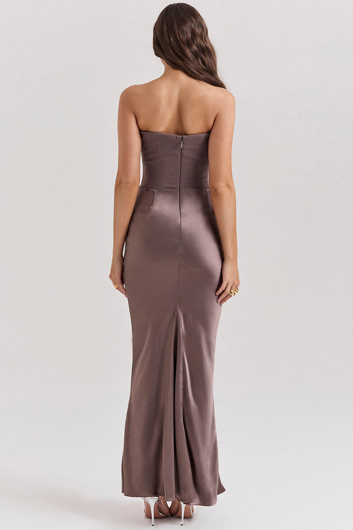 Echoarchiv | Elegante Strapless Korsettkleid