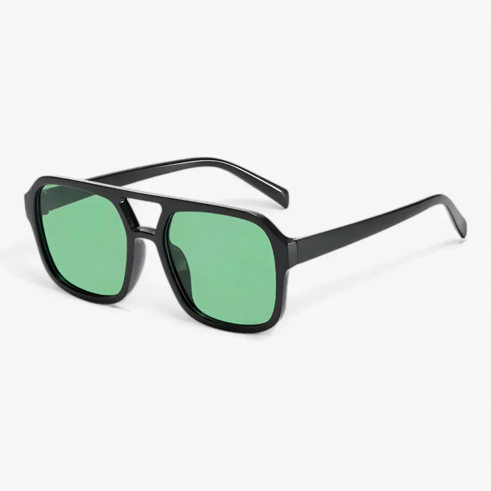 Echoarchiv | Vintage-Viereck-Sonnenbrille - Stilvoller Augenschutz für Alle Gelegenheiten