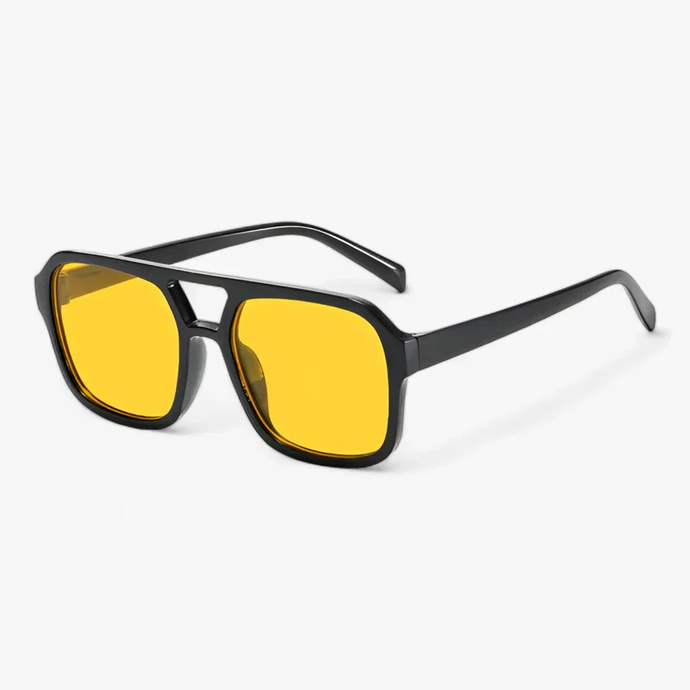 Echoarchiv | Vintage-Viereck-Sonnenbrille - Stilvoller Augenschutz für Alle Gelegenheiten