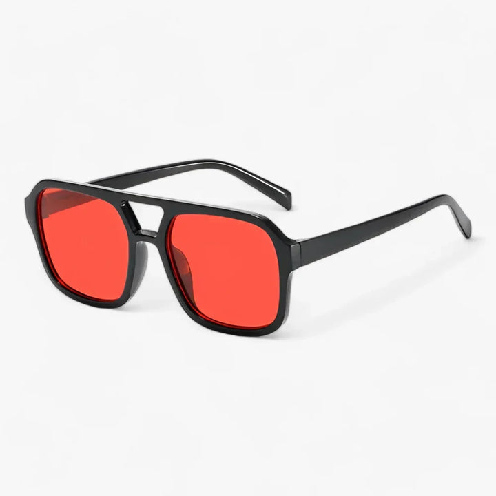 Echoarchiv | Vintage-Viereck-Sonnenbrille - Stilvoller Augenschutz für Alle Gelegenheiten