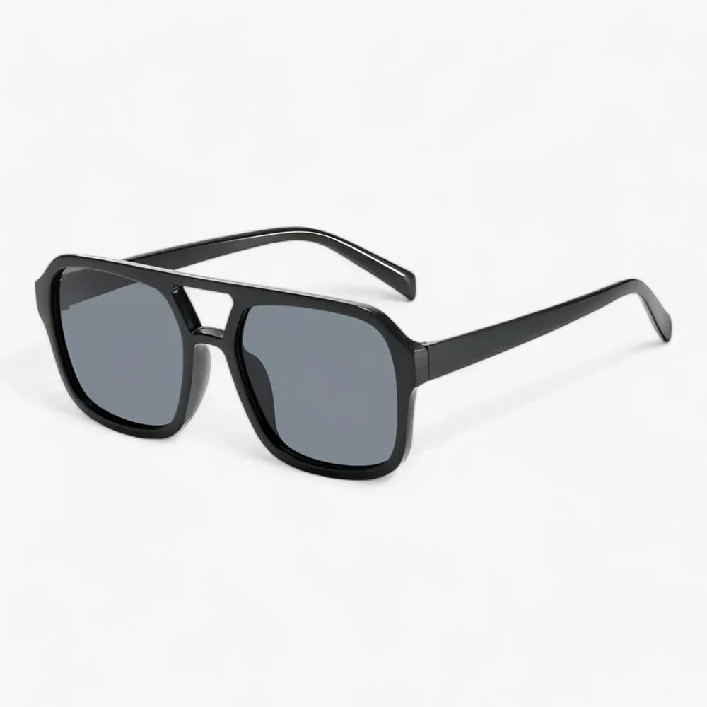 Echoarchiv | Vintage-Viereck-Sonnenbrille Stilvoller Augenschutz für Alle Gelegenheiten