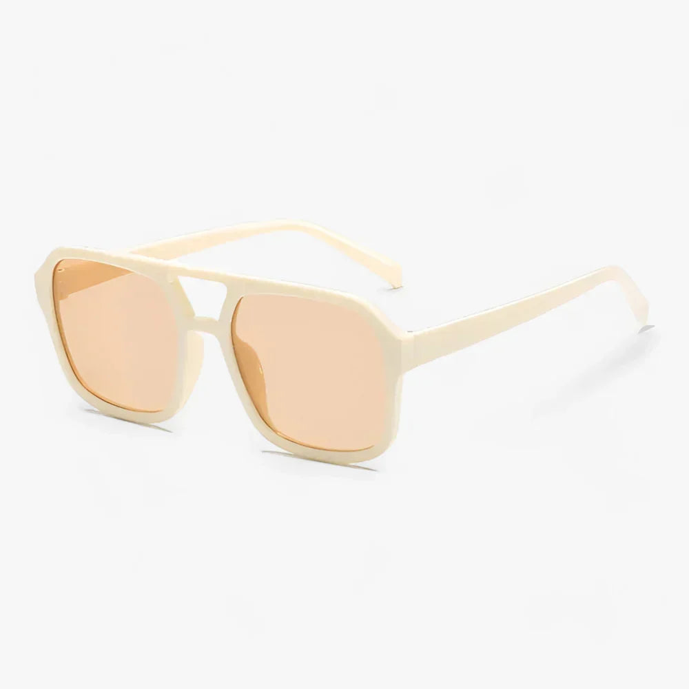 Echoarchiv | Vintage-Viereck-Sonnenbrille - Stilvoller Augenschutz für Alle Gelegenheiten