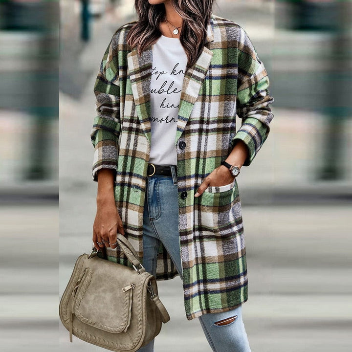 Echoarchiv | Karierte Jacke für Frauen - Stylisch und Bequem