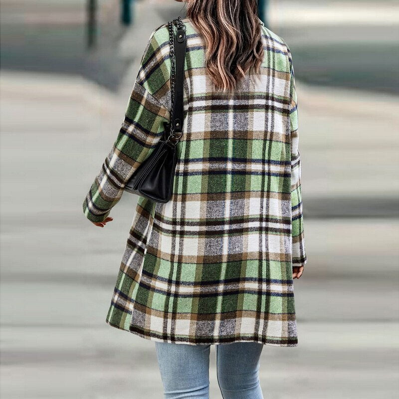 Echoarchiv | Karierte Jacke für Frauen - Stylisch und Bequem